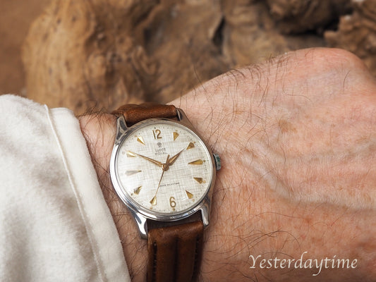 1950's Rolex Tudor Royal Swiss Made 17 Jewel Manual Wind Stainless Steel Mens Wristwatch